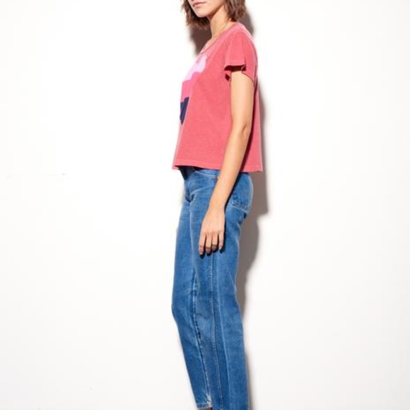 NWOT Sundry big heart T-shirt - Picture 2 of 8